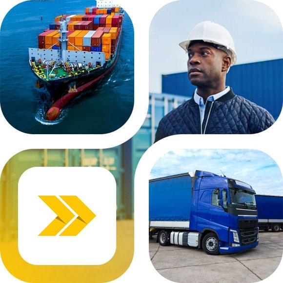 Logistics coordinator using fleet tracking application