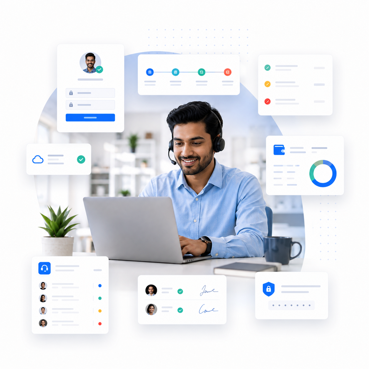 Secure Client & Customer Portal Software Development | Squinal