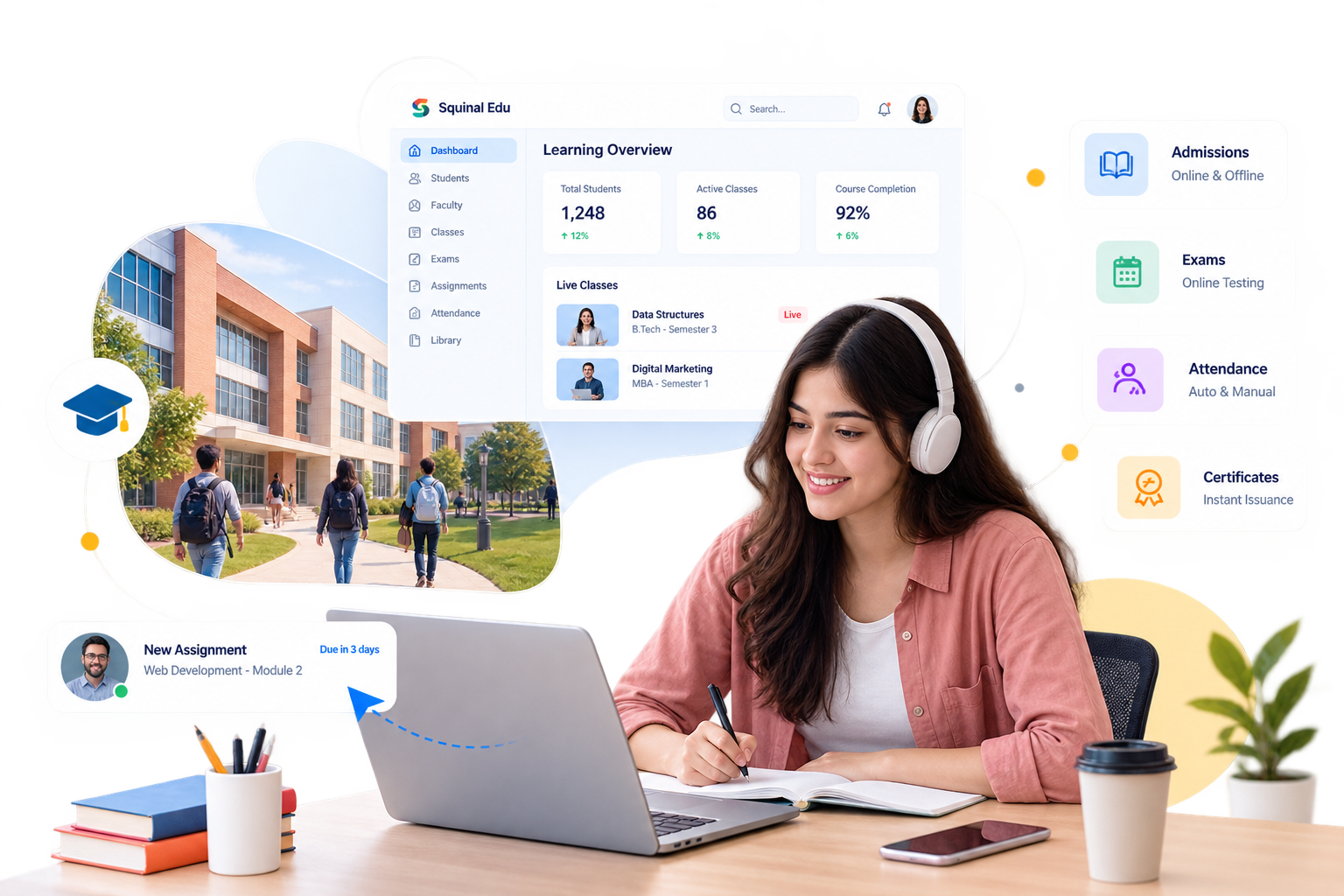 University Administration Portal