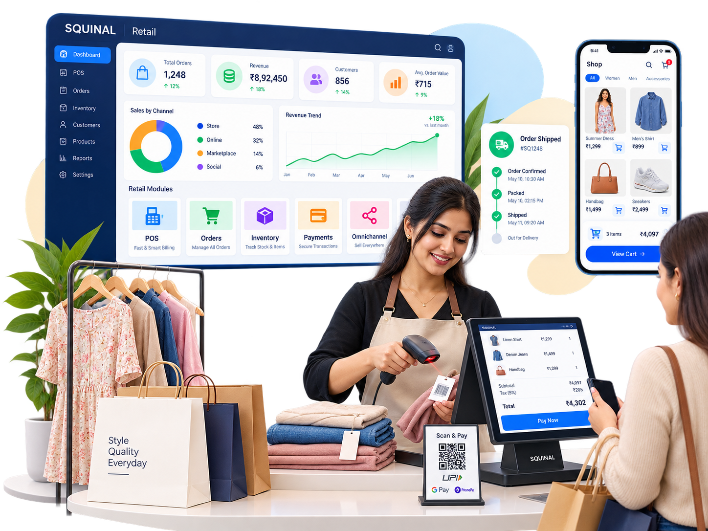 Retail POS Dashboard